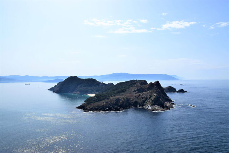 Ría de Vigo. Tauchen. Isla Sur Cíes