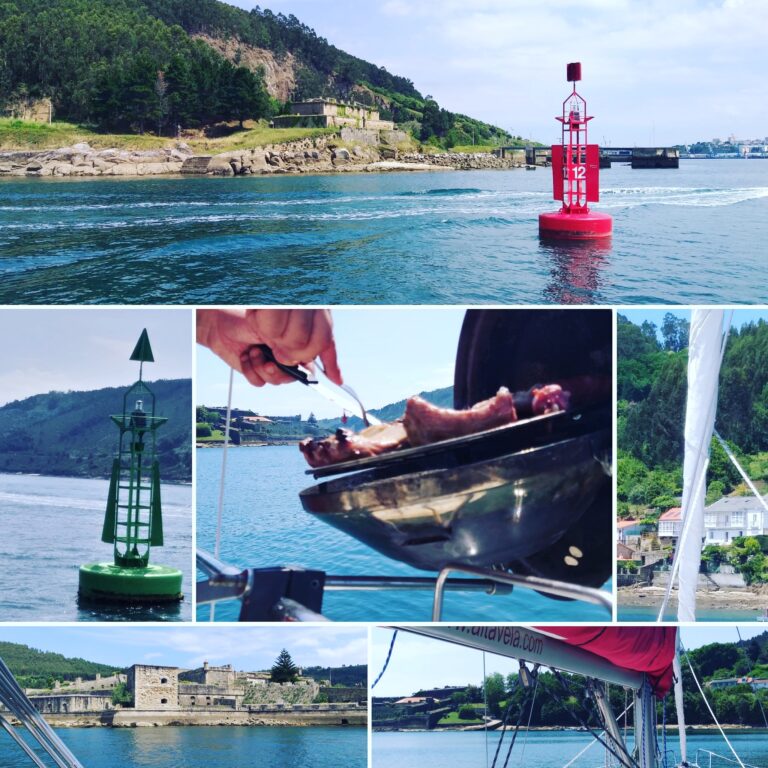 VOILE VERS FERROL: SUR CHAQUE RIVE UN CHATEAU