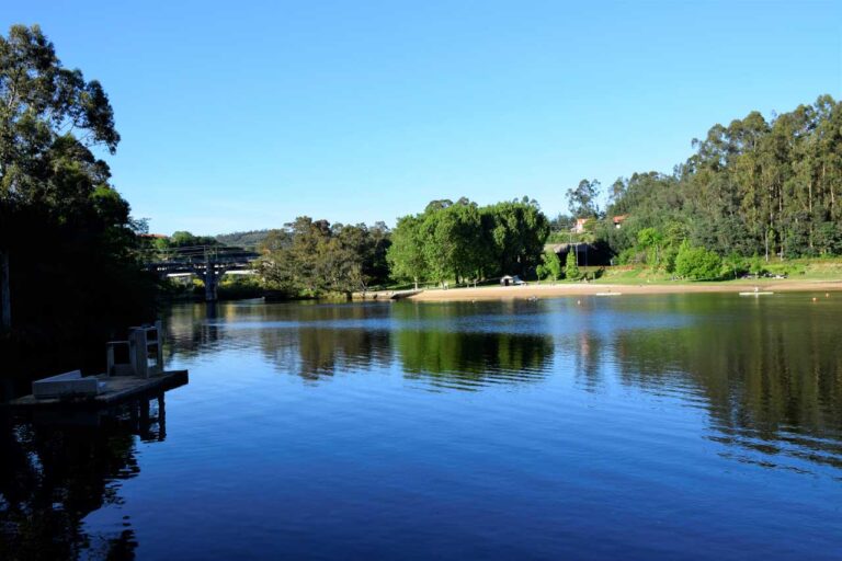 Pontevedra. Rio Lérez. Caminho