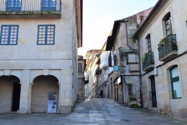 Pontevedra. Historisches Zentrum