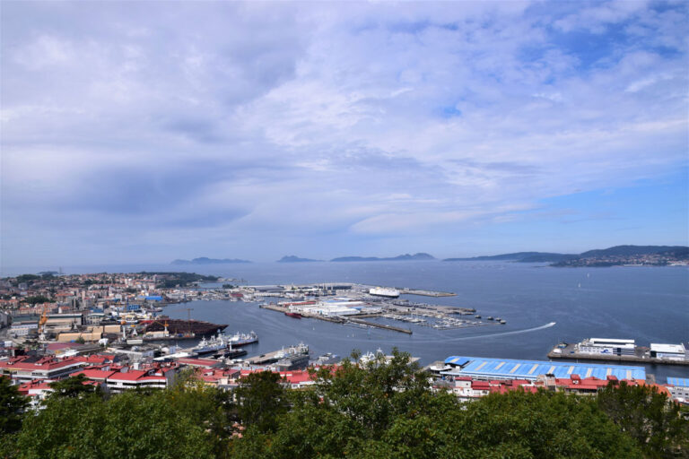 Vigo. Fischereihafen von Europa